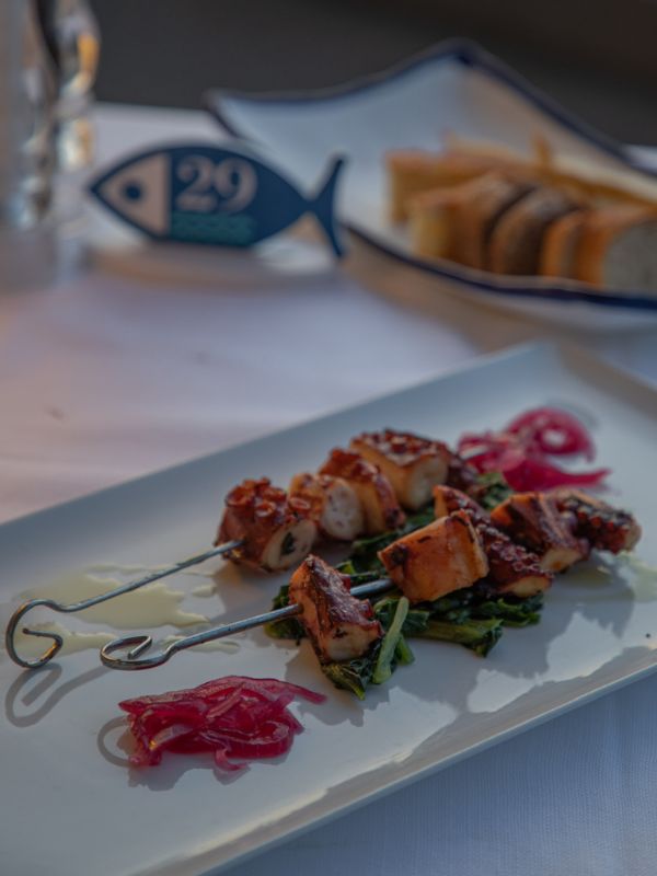 La banchina cucina di pesce